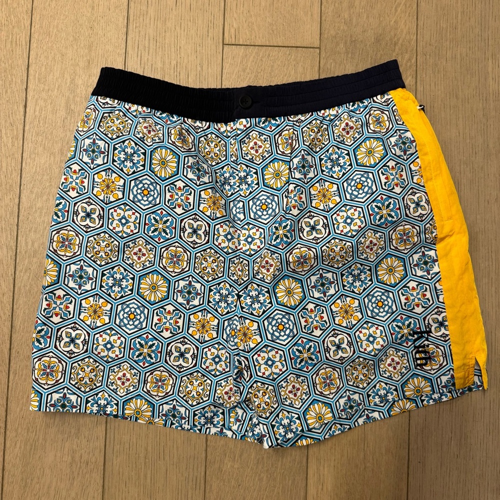 KITH mosaic mens shorts - Size M